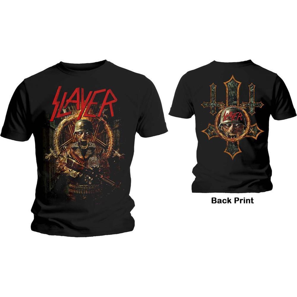 Slayer Unisex TShirt Hard Cover Comic Book Back Print 2 Sided